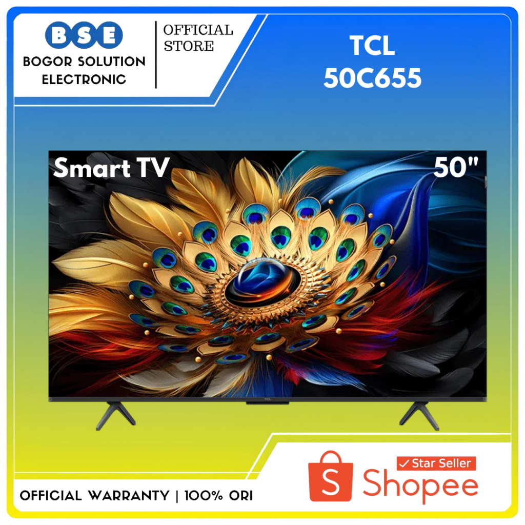 TCL 50C655 Qled Pro Google TV Android TCL 50 Inch 50C655 Qled 4K TCL 50"