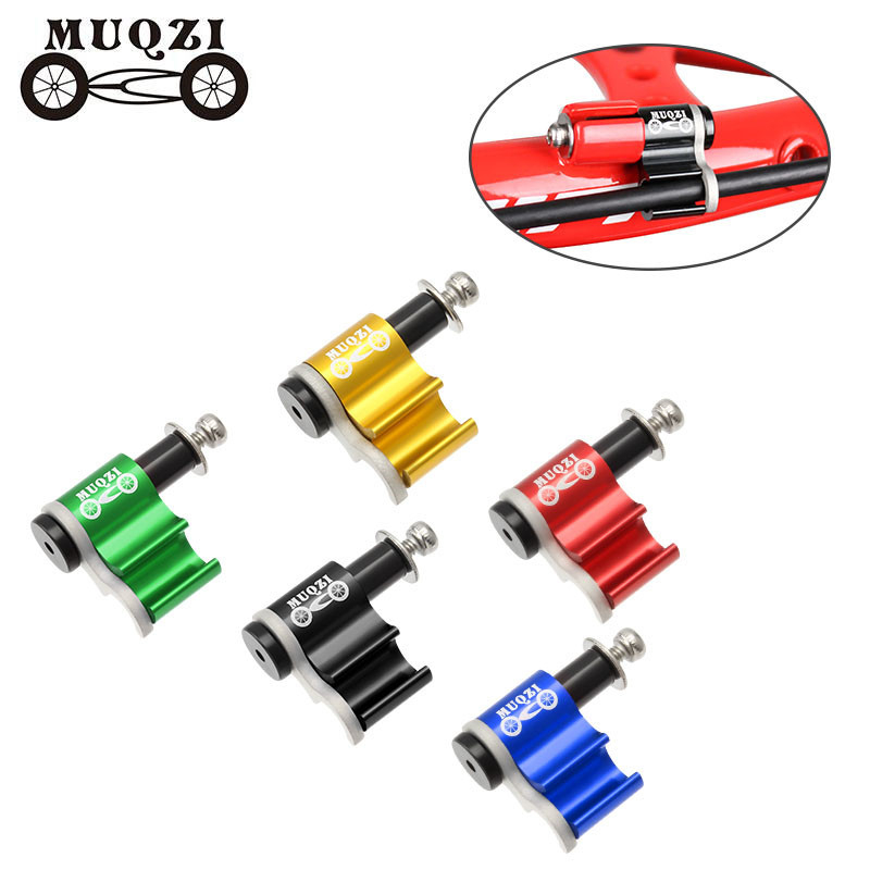 muqzi  adaptor CLIP CLAMP Penjepit Kabel Rem risk Hidrolik Hidrolis Hydraulic Shifter Sepeda Klip kl