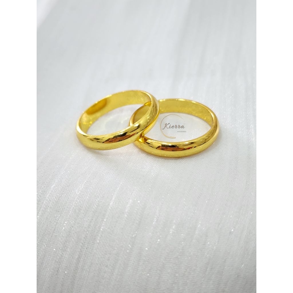 Cincin Tunangan Polos Simple Wanita Dan Pria Terbaru Terlaris