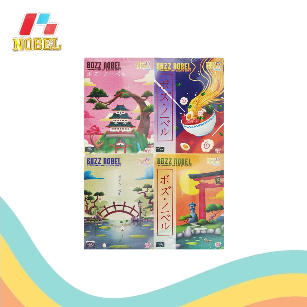 

BUKU TULIS BOXY BOZZ NOBEL 42 (1 PACK)