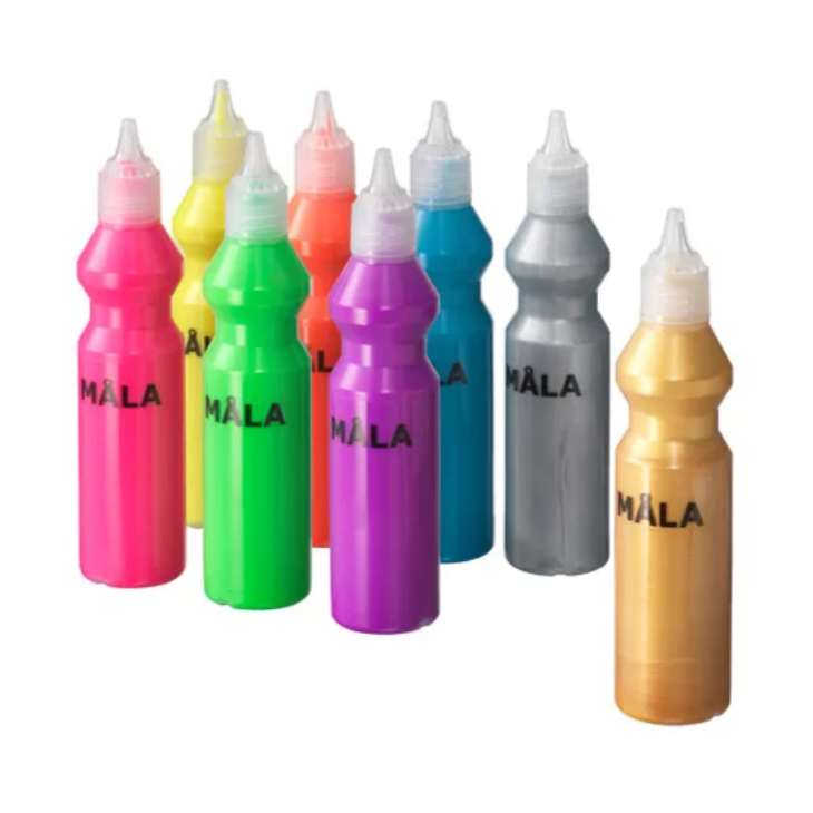 

302.663.00 MÅLA Cat neon/gliter, warna campuran