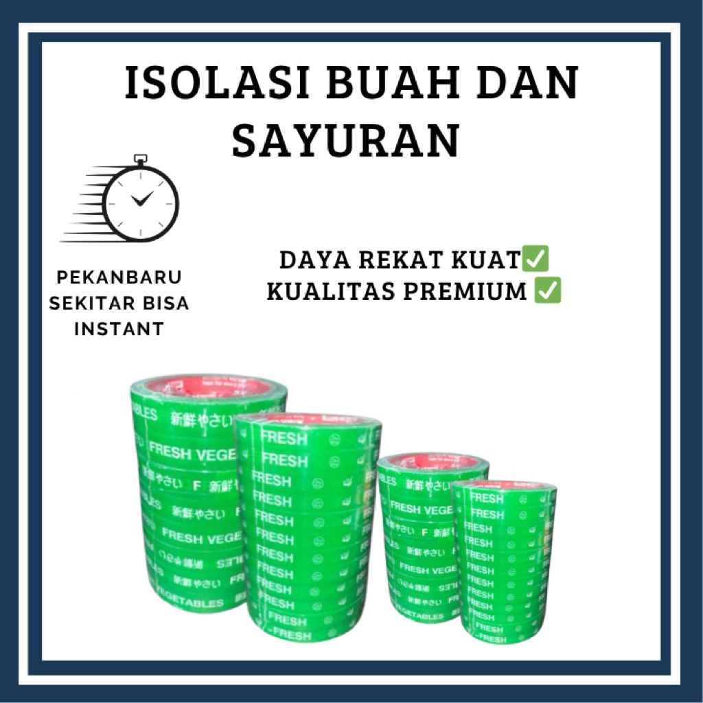 FRESH VEGETABLE - ISOLASI SAYURAN - ISOLASI BUAH
