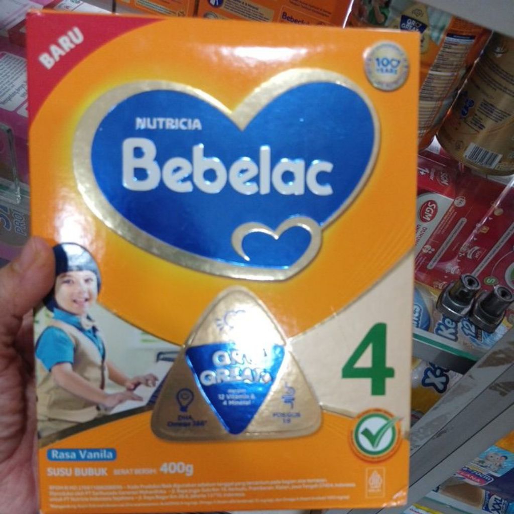 

bebelac 4 isi 400gram vanilla