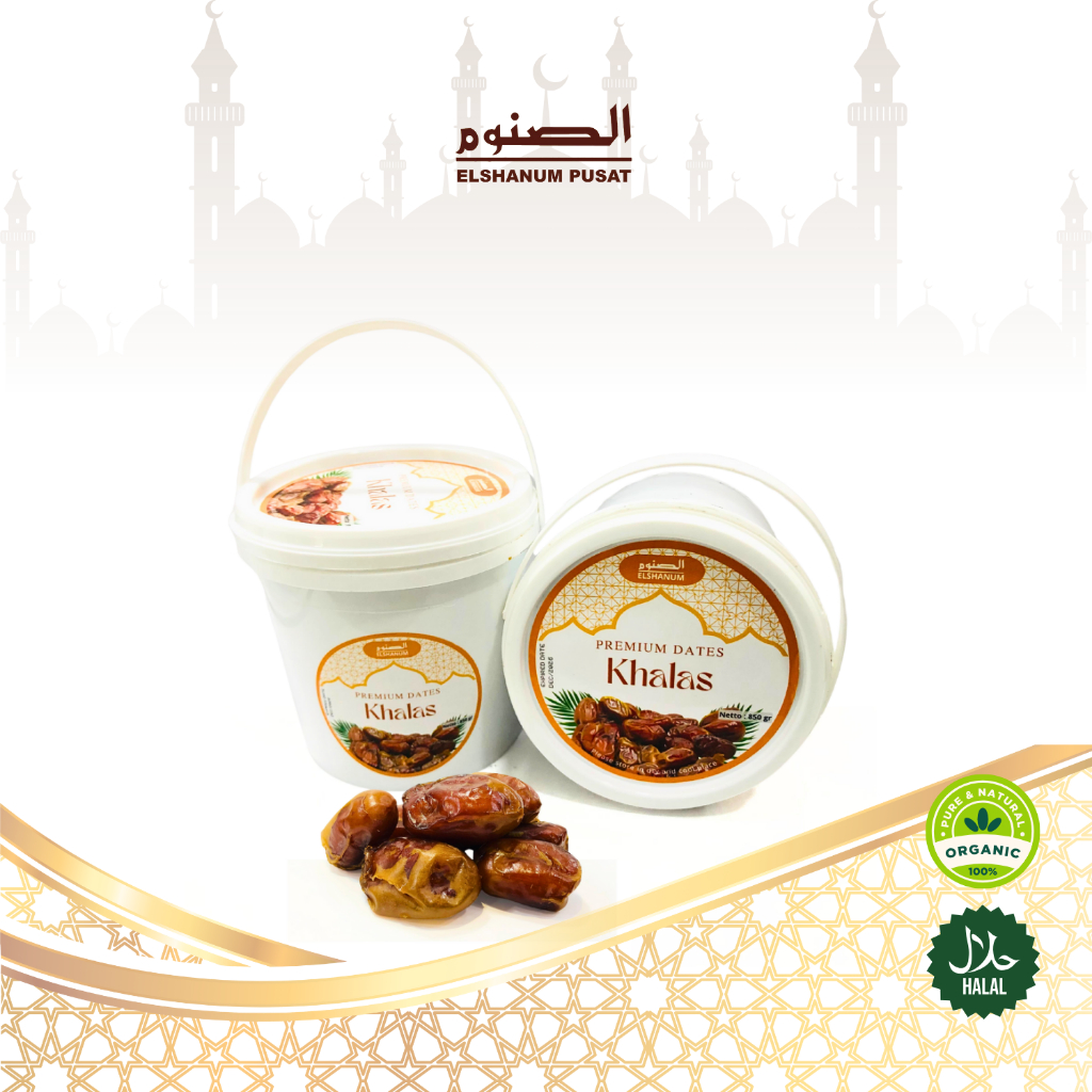 

Kurma Khalas Ember | Kurma Nabi Ember Asli Madinah Premium 850gr | Elshanum