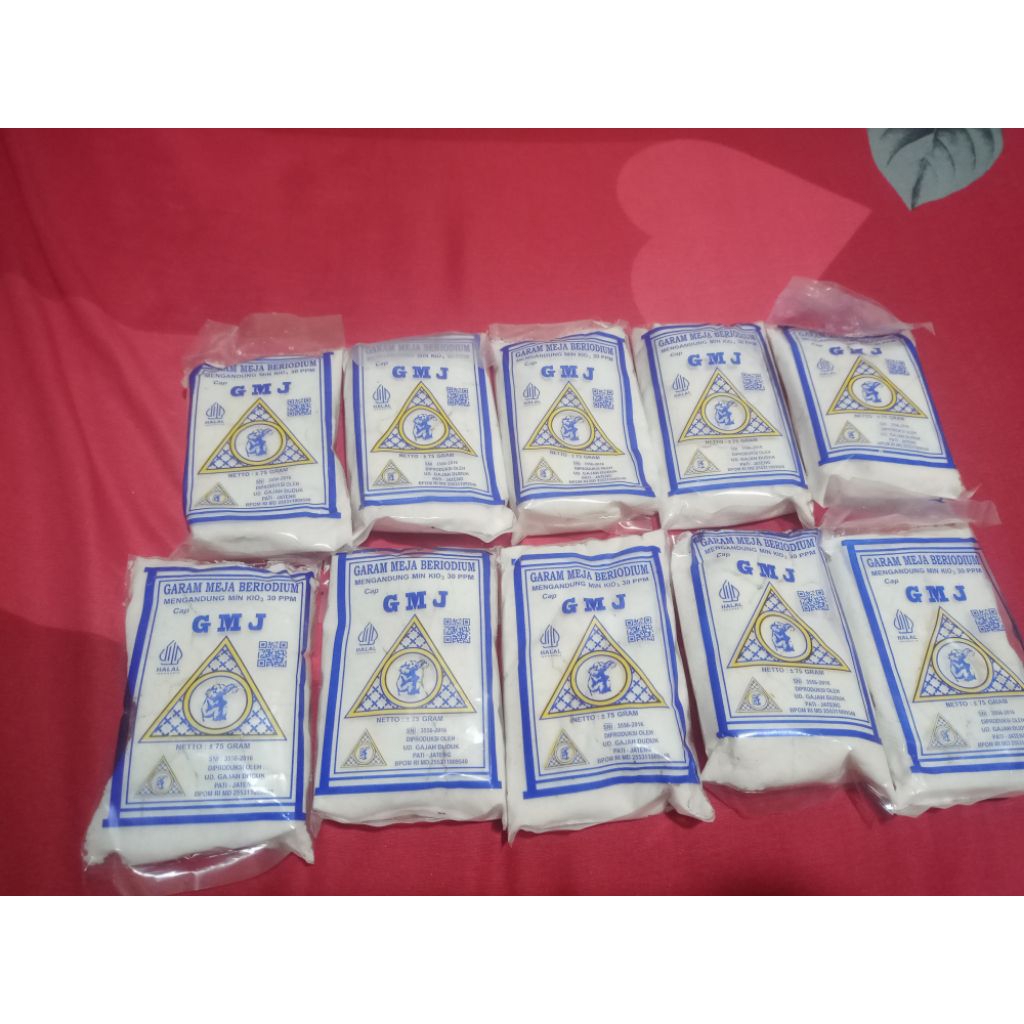 Garam meja beryodium garam masak salt