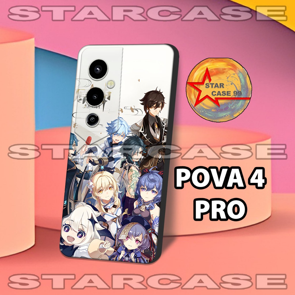 Softcase karet tecno pova 4 pro/S40/Motif/casing tecno pova 4 pro/case hp tecno pova 4 pro