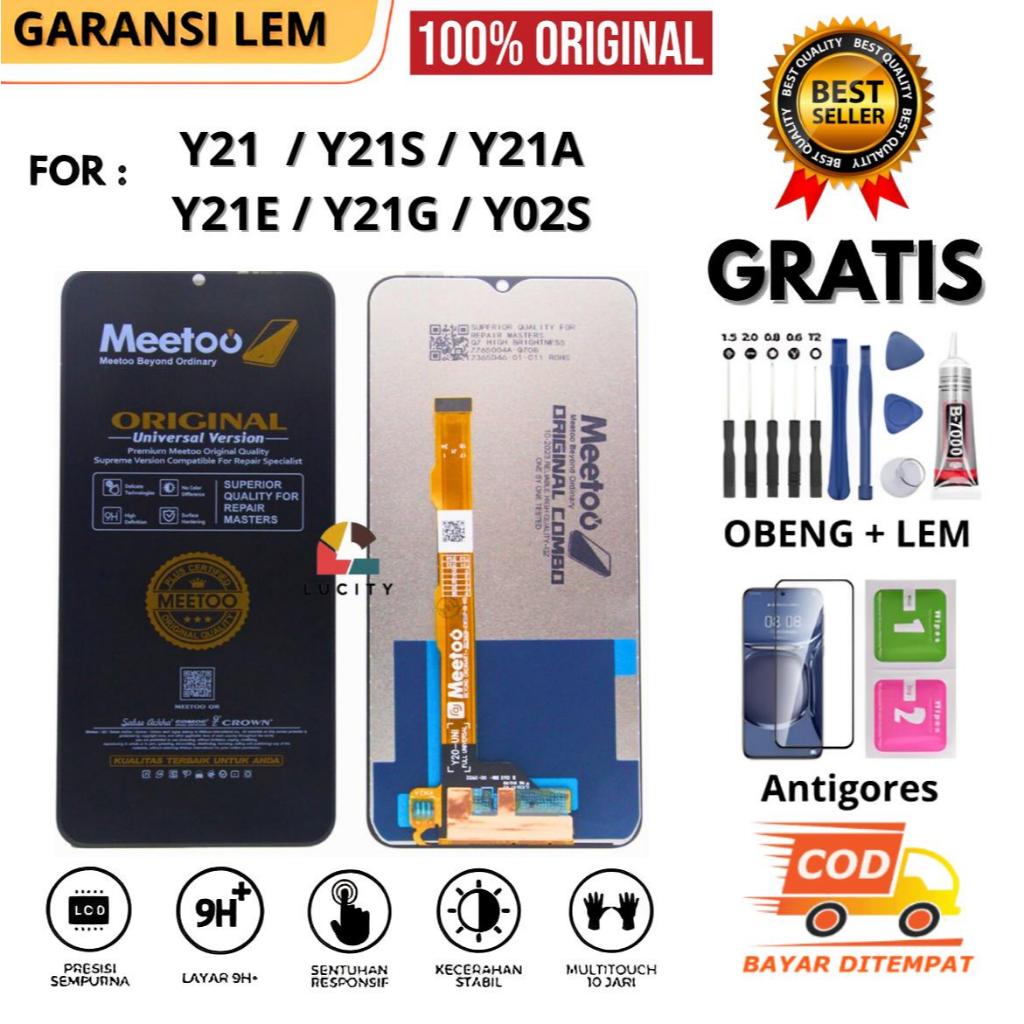 Lcd Touchscreen VIVO Y21 / Y21S / Y21A / Y21E / Y21G / Y025  > Fullset OriginaL Layar HP 100% Bisa C