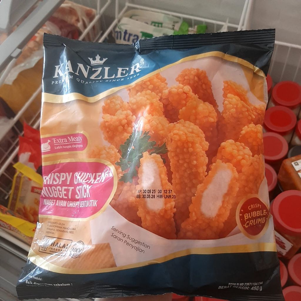 

Nugget Kanzler, Chicken Nugget Crispy Kanzler, Nugget Crispy Stik Kanzler, Nugget Premium, Nugget Ayam, Chicken Nugget