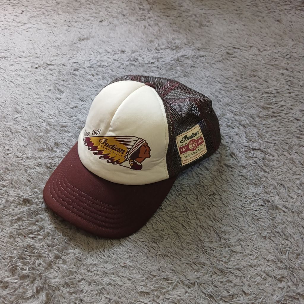 Topi Trucker Indian Motorcycle
