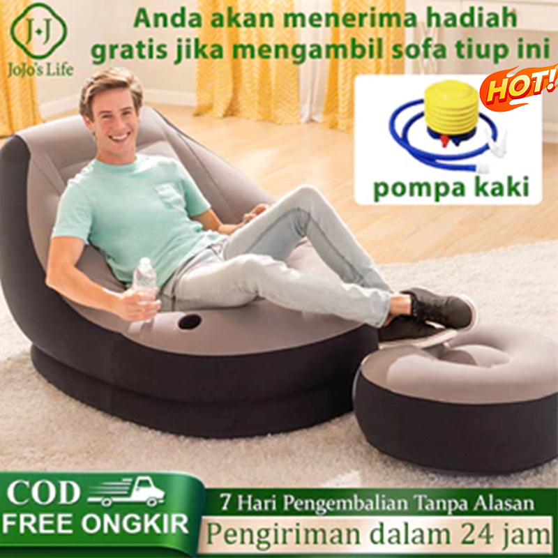 CABAGESTORE_ [PROMO] SOFA ANGIN SANTAI FREE POMPA KURSI SANTAI DENGAN SANDARAN KAKI