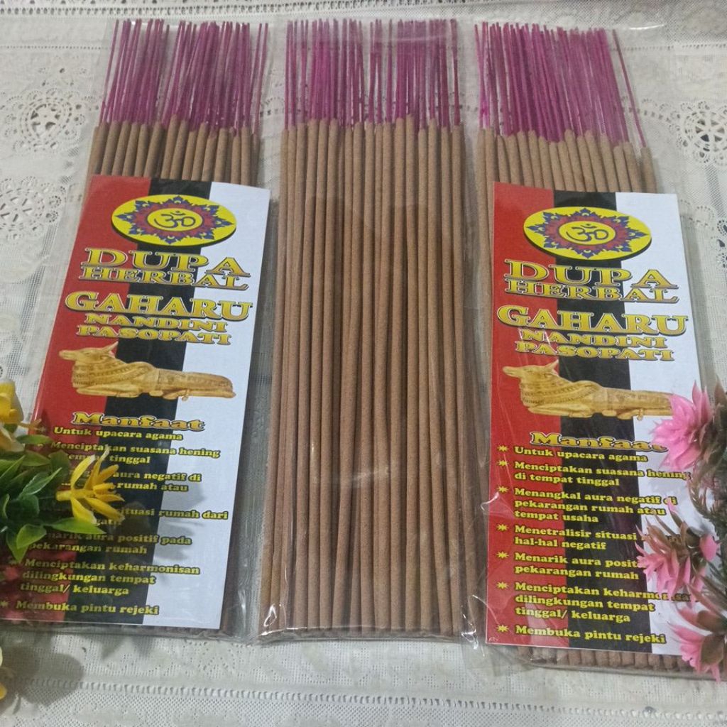 hio dupa herbal alami gaharu pasupati nandini kemasan ekonomis