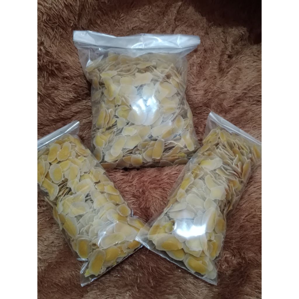 

kerupuk telur asin mentah 500g