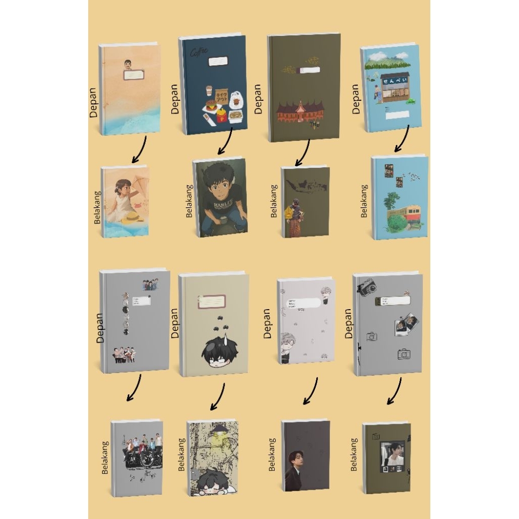 

sampul buku (dapet 10pcs)