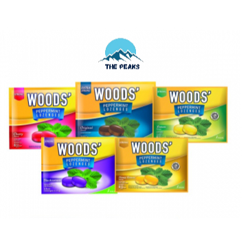 

(The Peaks) PERMEN WOODS 15gr / PERMEN WOODS / WOODS LOZENGES - ORIGINAL