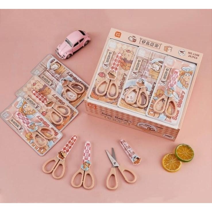 

Kiddypicks Gunting Anak Capybara Lucu + Sarung | Gunting Karakter Aman & Tajam