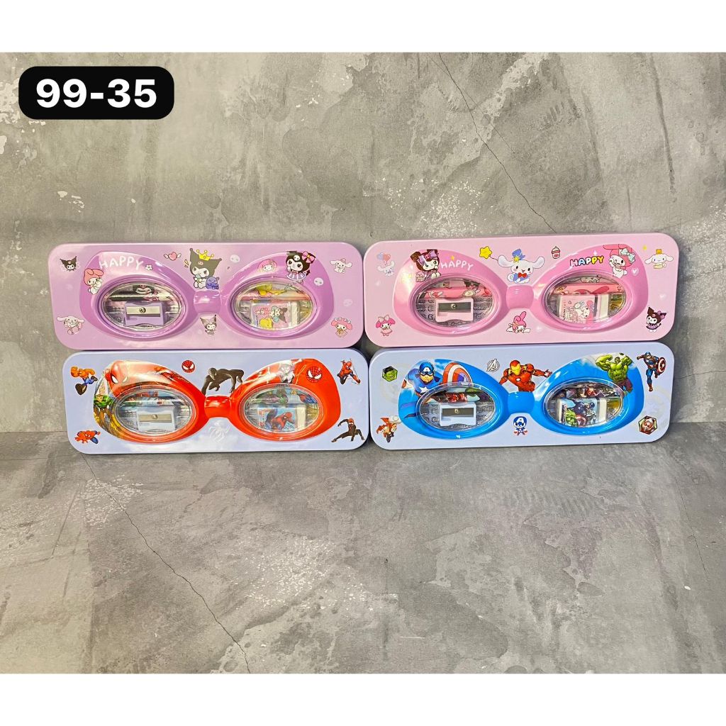 

Kotak Pensil Aesthetic Sanrio Motif Set LPY-99-35