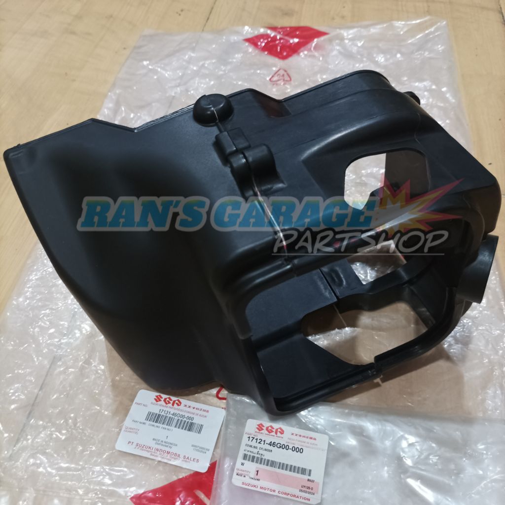 SGP COVER TUTUP BLOK MESIN SPIN SKYDRIVE ORIGINAL SUZUKI KANAN KIRI BISA UNTUK SKYWAVE HAYATE 125 CC