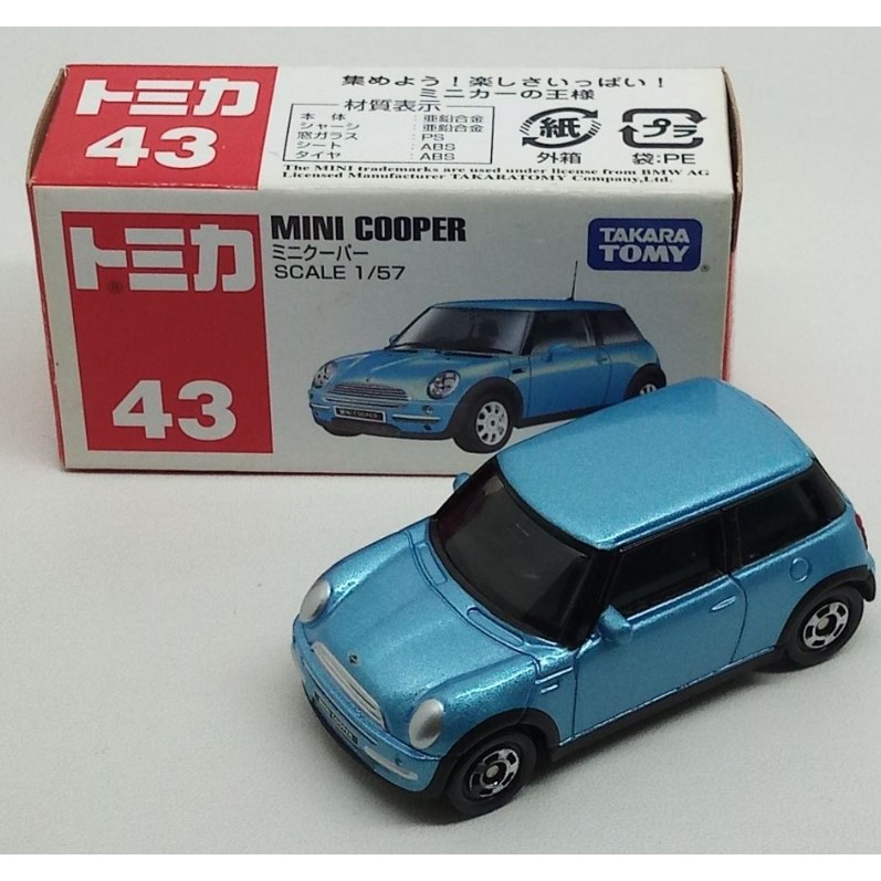Tomica 43 Mini Cooper Diecast