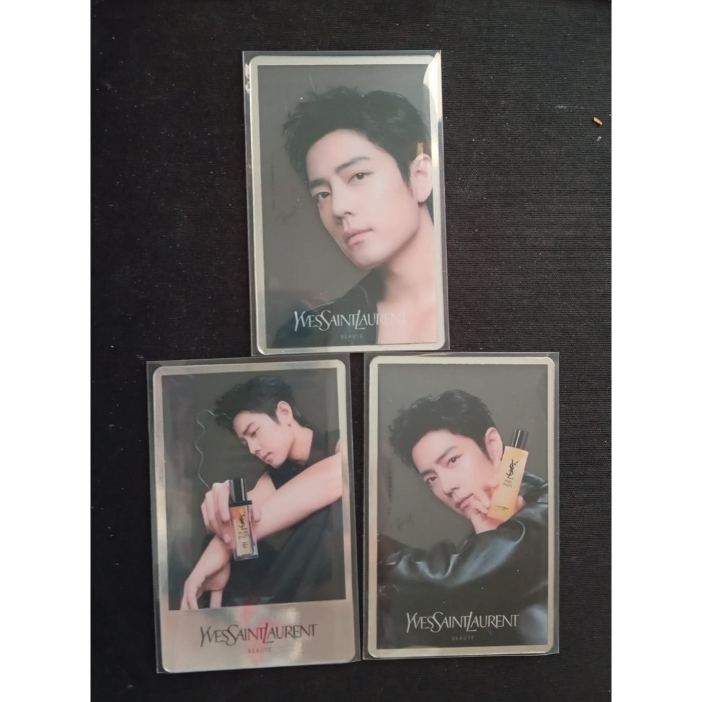 PC Xiaozhan Photocard Xiao Zhan The Untamed YSL Transparan Official
