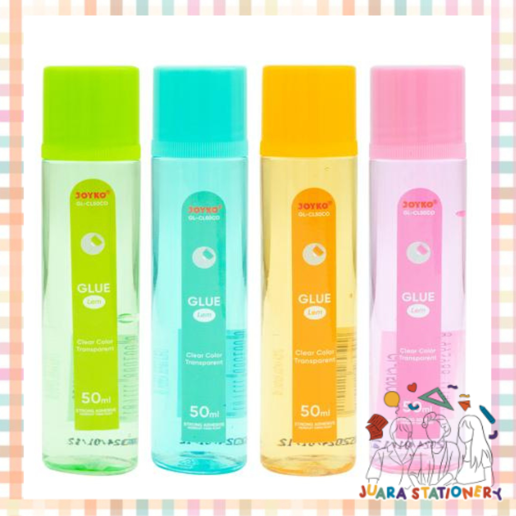 

(361) Lem Joyko GL-CL50CO 50 ml / Joyko Liquid Glue Lem Kertas Lem Cair Joyko