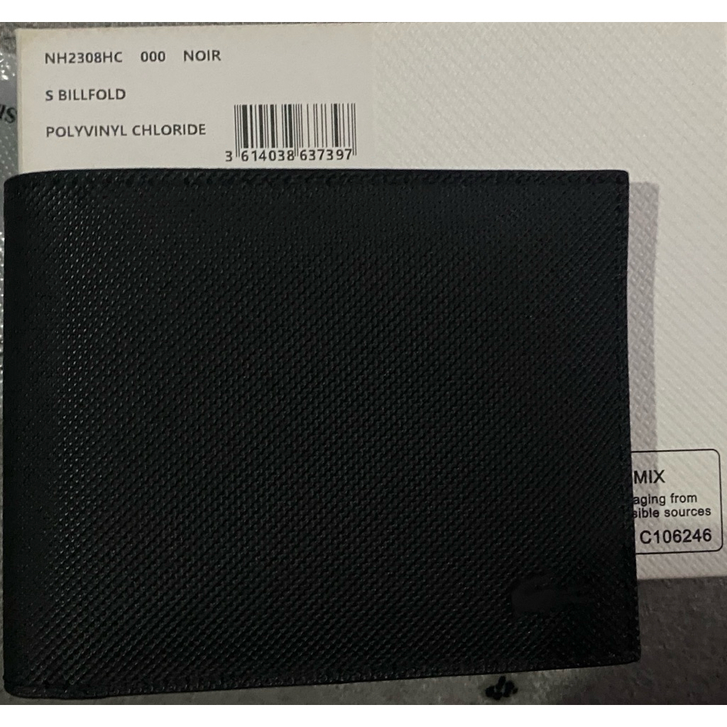 Dompet Lacoste S Billford Polyvynilchloride  Original
