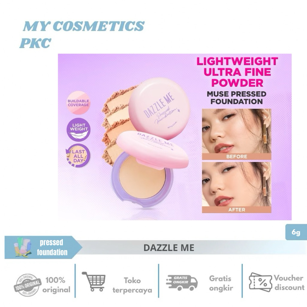 DAZZLE ME Muse Pressed Foundation