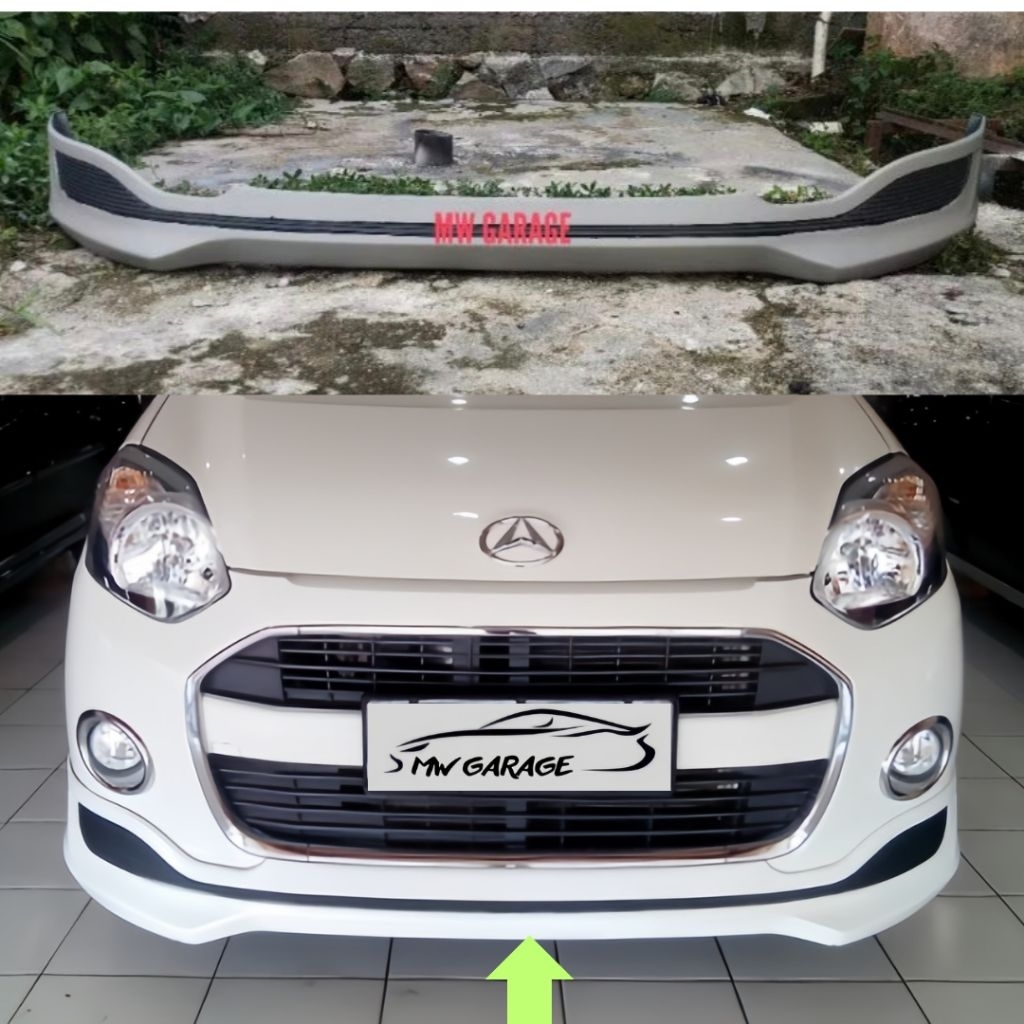 Bodykit depan Ayla Elegant 2014 2015 Original