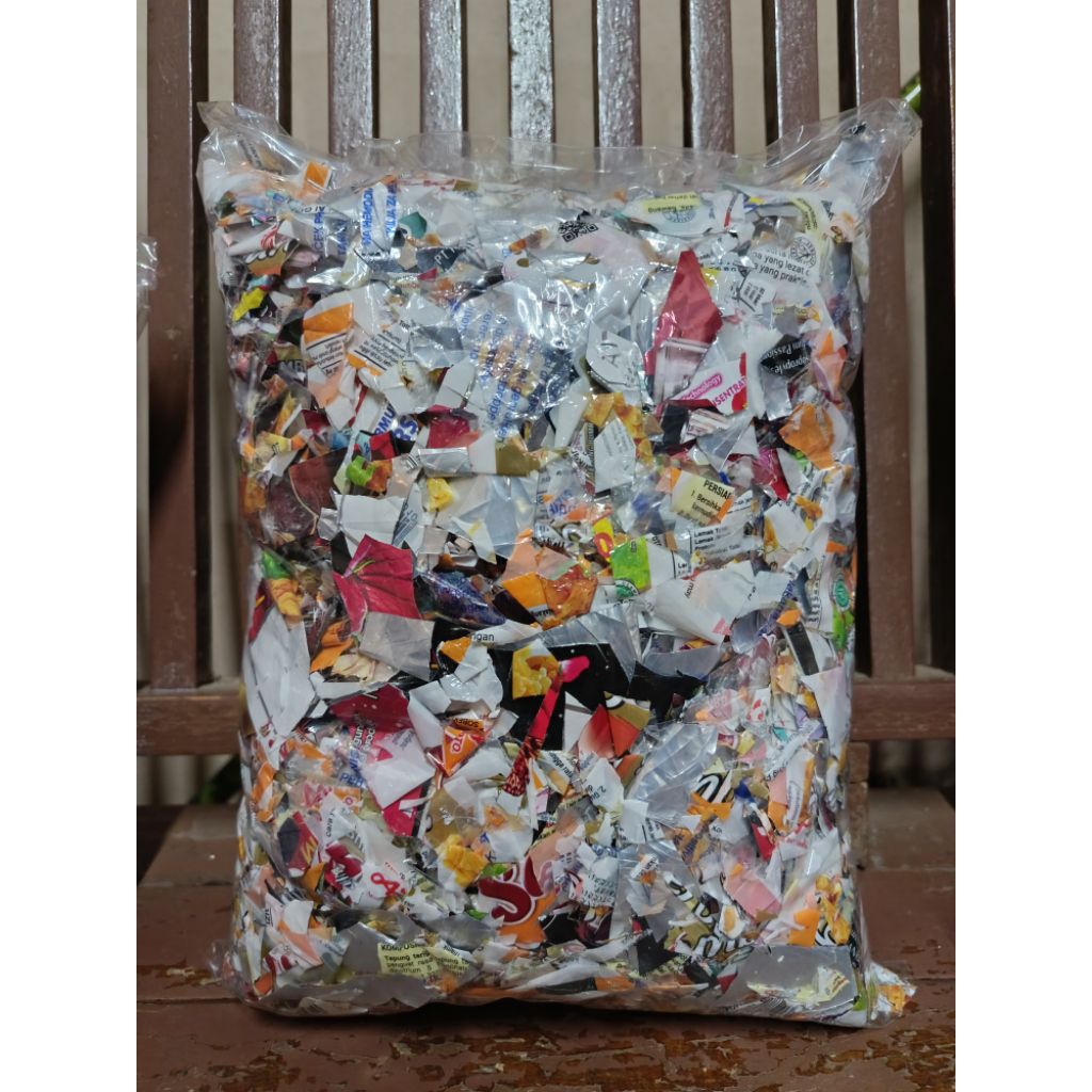 

Isian ecobrick 500g murah dan bersih