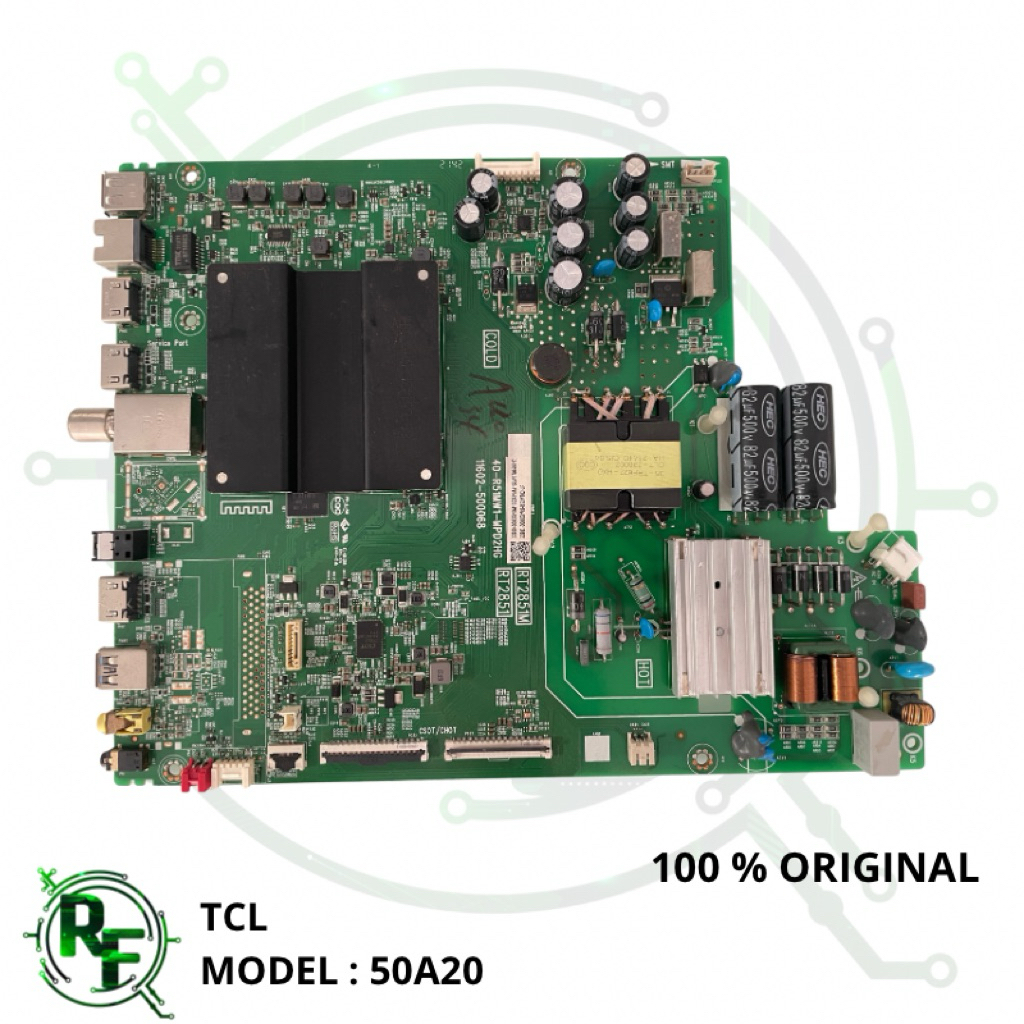 MAINBOARD SMART DIGITAL TV TCL 50A20 MB TV TCL50P725 MESIN TV TCL 50A20