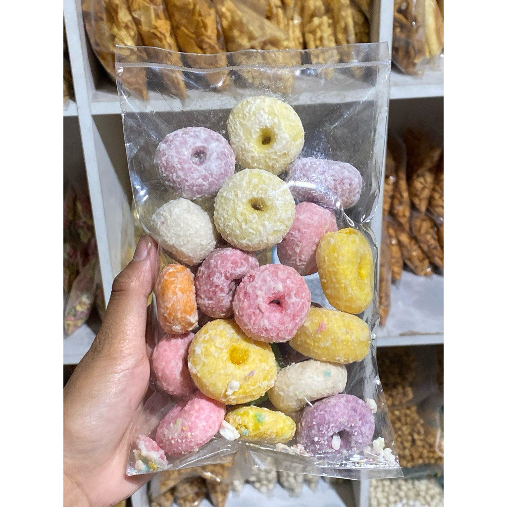 

DONAT KERING MINI WARNA WARNI SERBA 7000