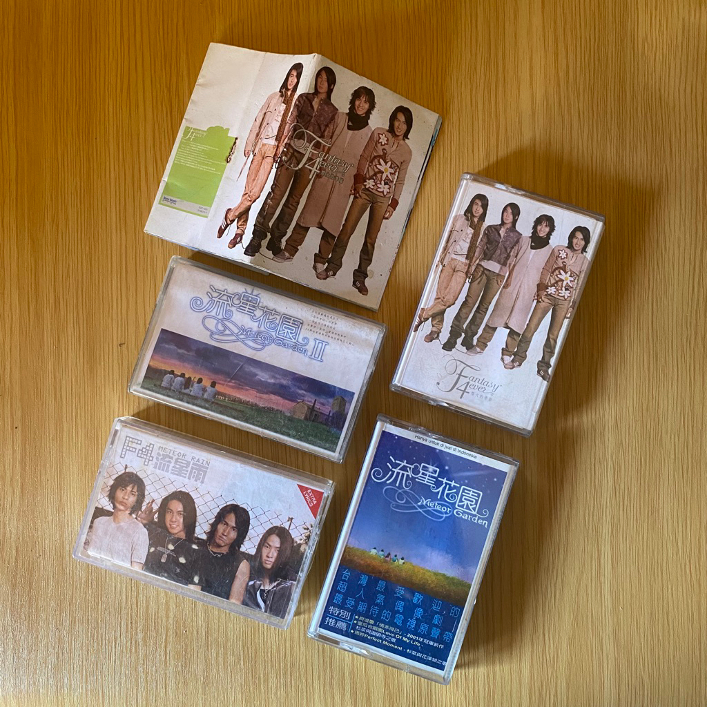KASET PITA F4 / METEOR GARDEN ( 4 KASET )