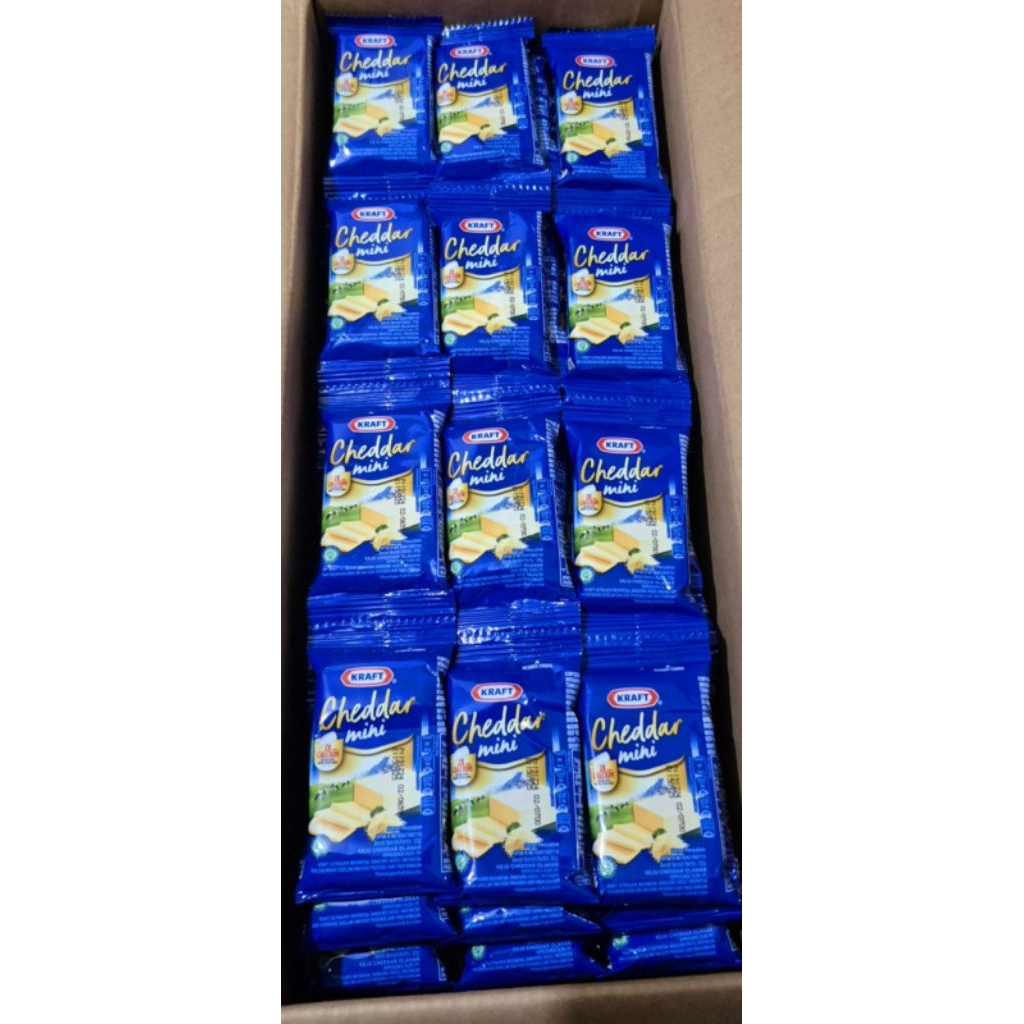 

Keju Kraft chedar 30gr/keju mini (minimal beli 3pc)