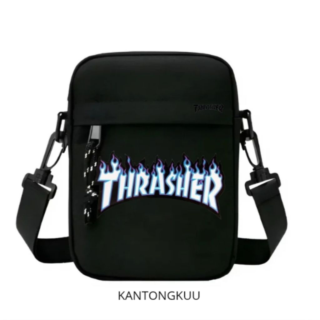 KK - TAS SELEMPANG Pria Murah Distro Tas Selempang THRASHER Slingbag pria murah