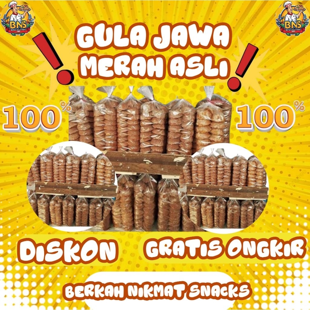 

GULA JAWA MERAH ASLI MURNI 1KG
