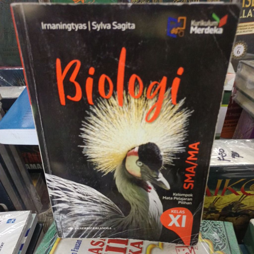 Biologi untuk SMA kelas 11 kurikulum merdeka Erlangga original bekas