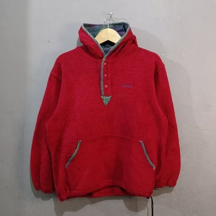 LL Bean Half Button Polartech Jacket