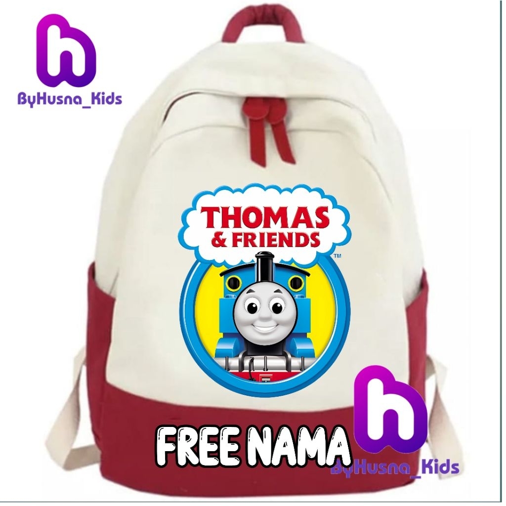 THOMAS AND FRIENDS TAS RANSEL ANAK THOMAS AND FRIENDS TAS ANAK CEWEK COWOK CUSTOM