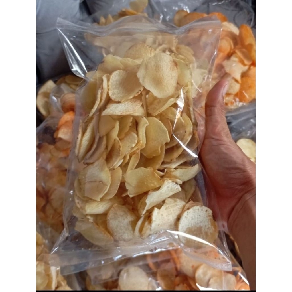 

Keripik Talas Gurih Renyah Asli Madura 120 Gram