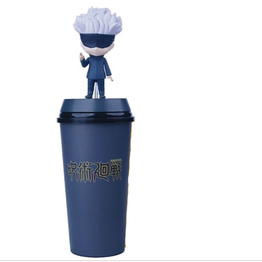 Collectible Merchandise Jujutsu Kaisen Cup & Topper 32 oz Cinema Cafe XXI x Jujutsu Kaisen Gojo Sato