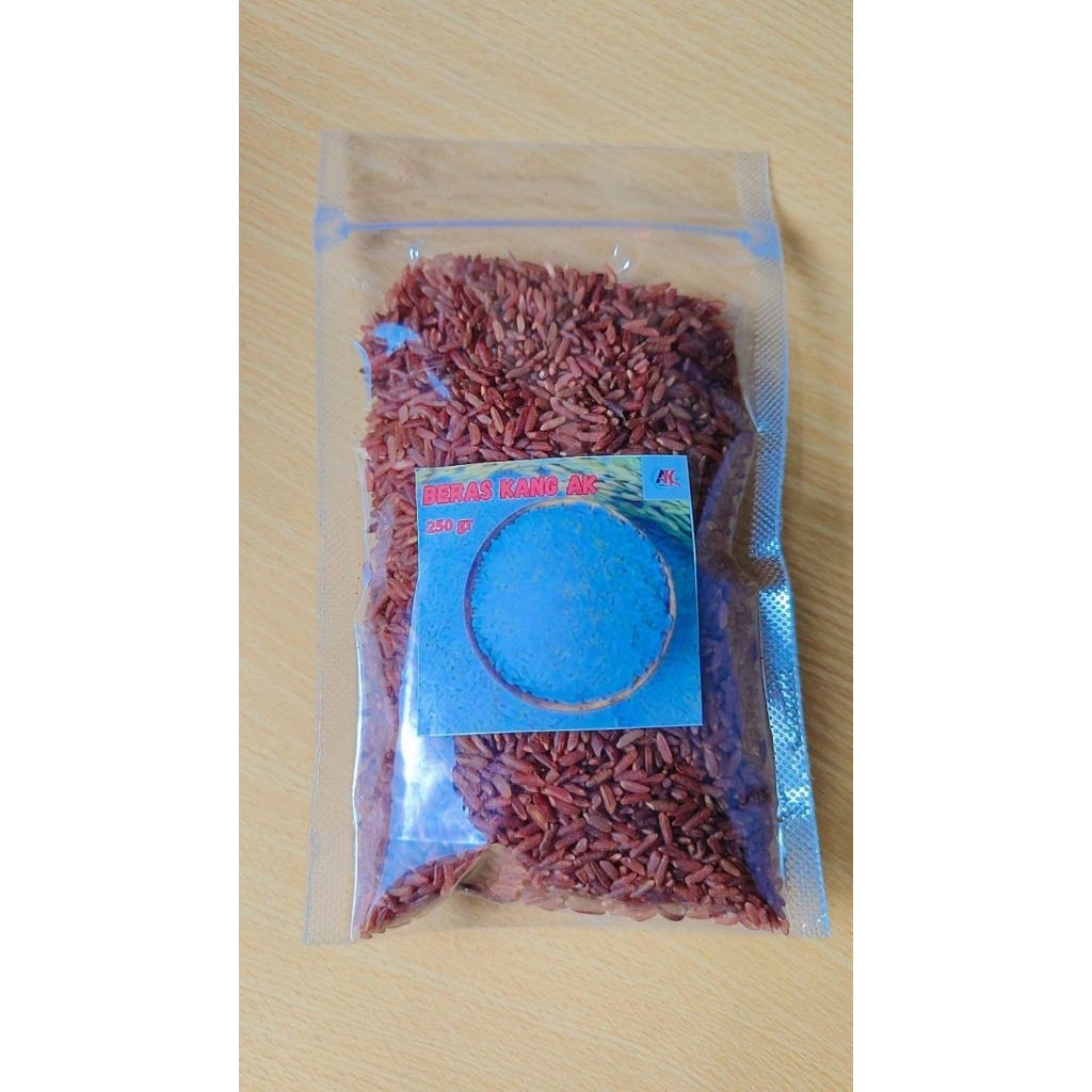 

Beras Merah 250 grm/Beras Merah Mang AK/Beras Merah Premium/Beras Diet/beras Merah