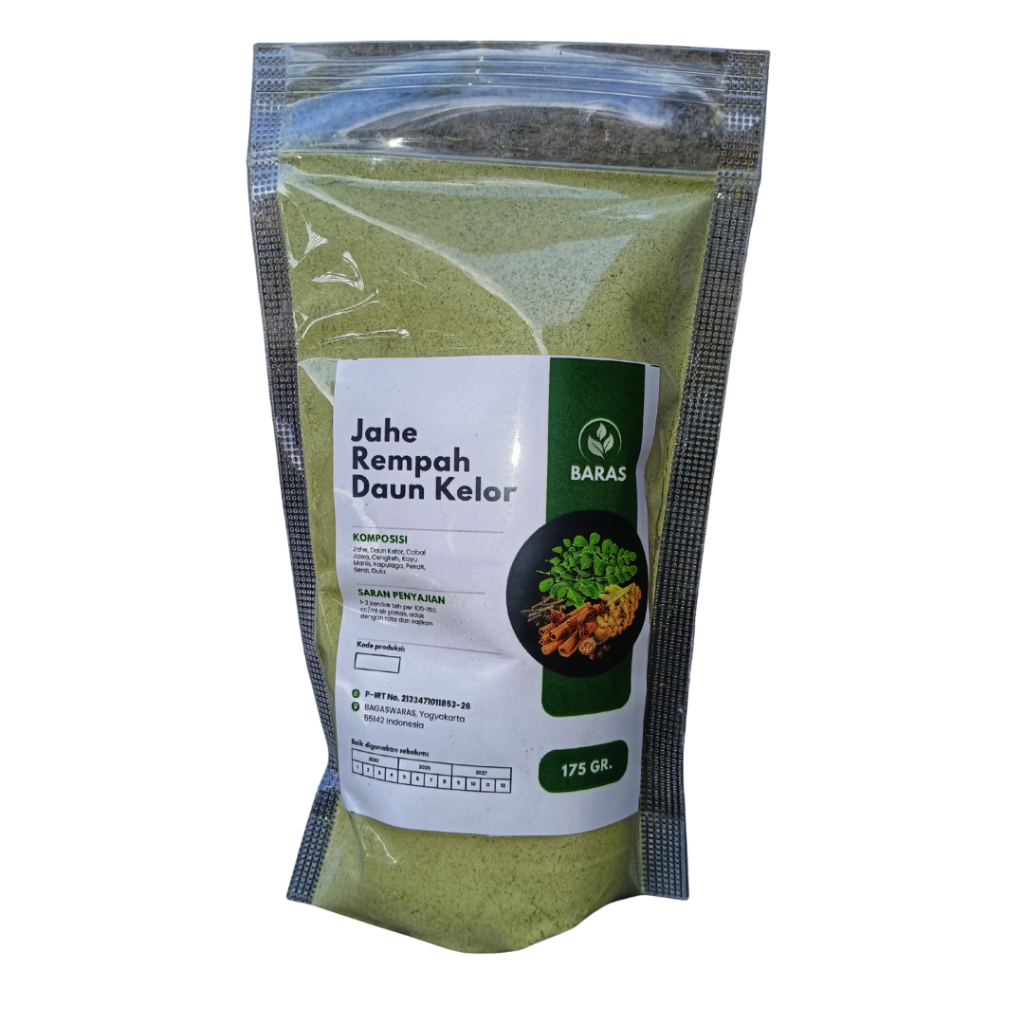 

Jahe Rempah Daun Kelor BARAS 175g