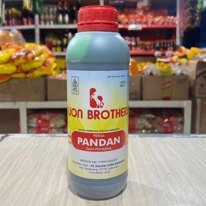 

Perisa Pasta Pandan dan Pewarna Lion Brothers 1 Kg