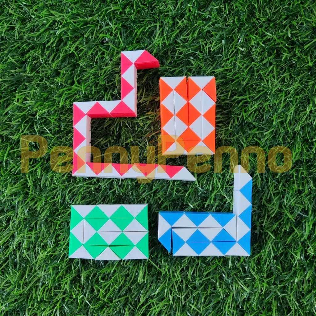 Mainan Edukasi Anak Rubik Ular Mini / Snake Rubik (1 Pcs)