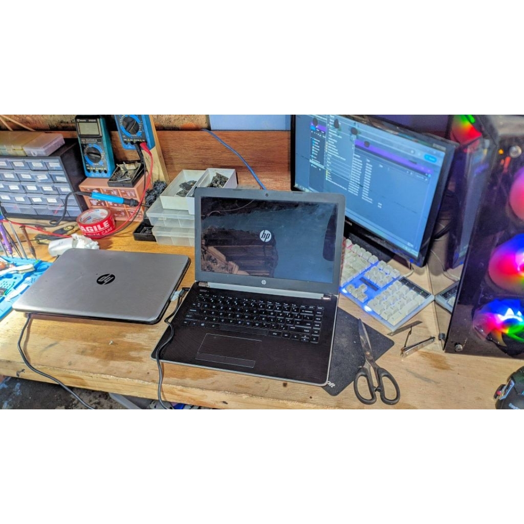 Servis laptop semua kerusakan reball chipset all tipe laptop