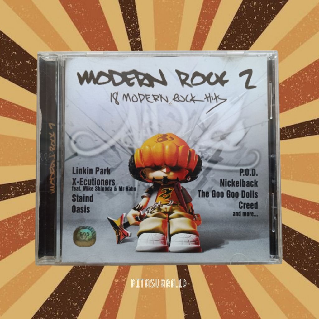 Kaset CD Modern Rock 2 is modern rock hits Cassette CD