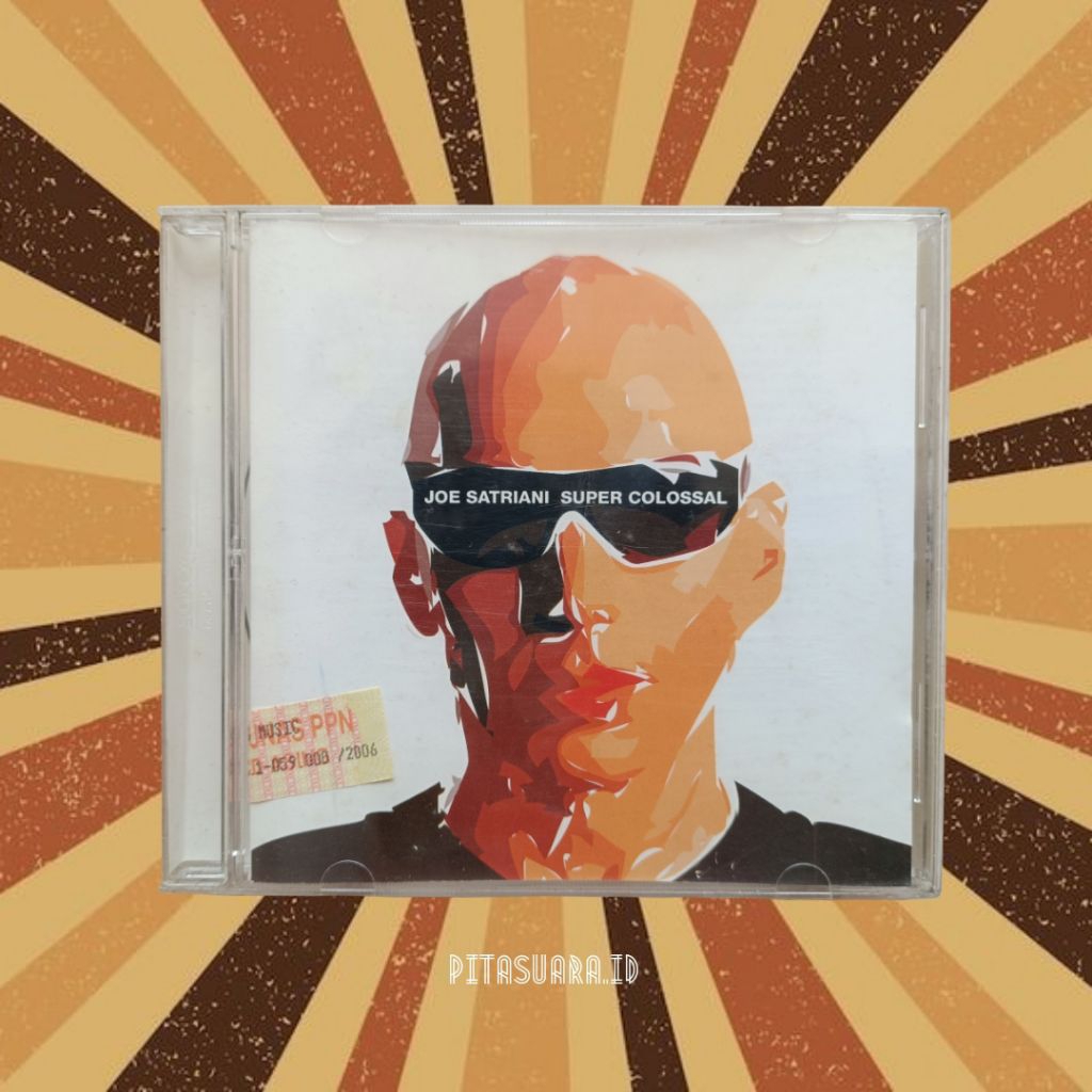 Kaset CD joe Satriani super collosal