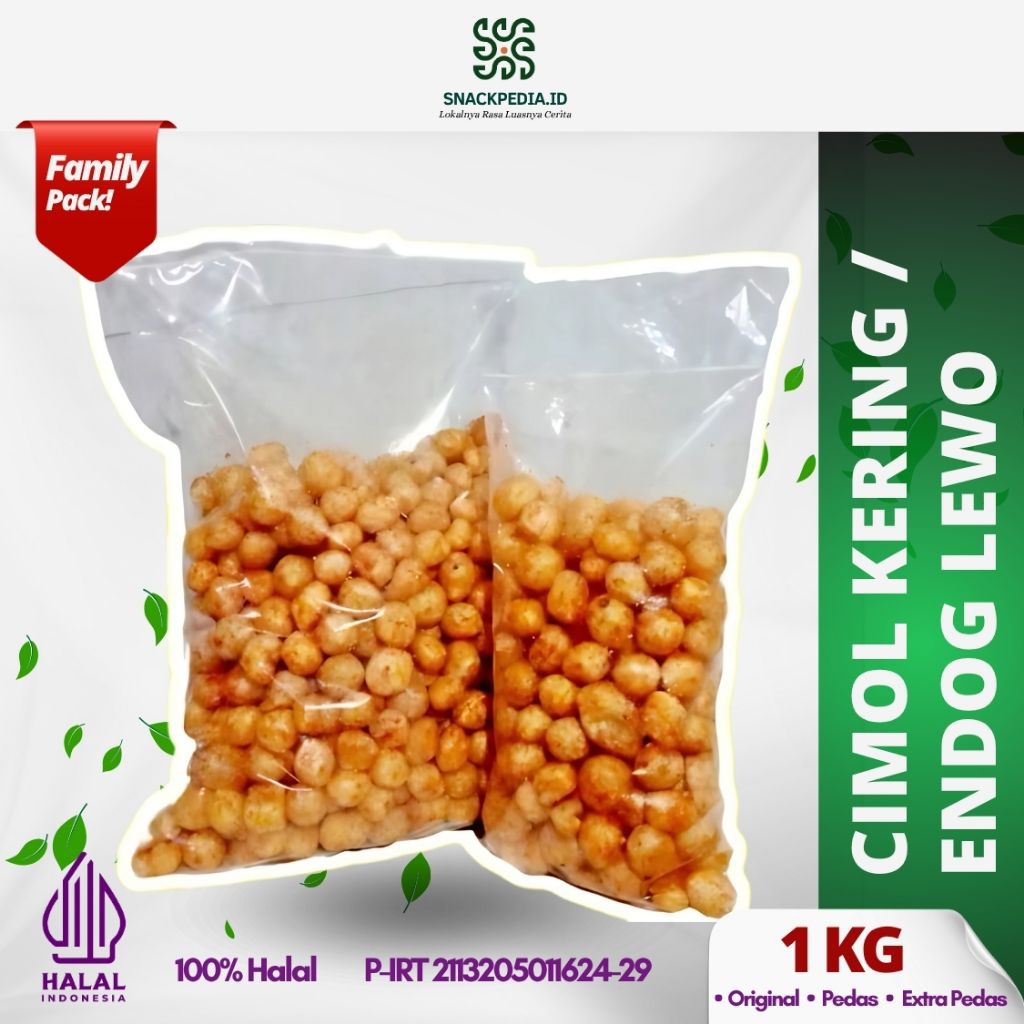 

Endog Lewo Kopong Kemasan 1 Kg Pedas Balado - Asli Lewo Garut