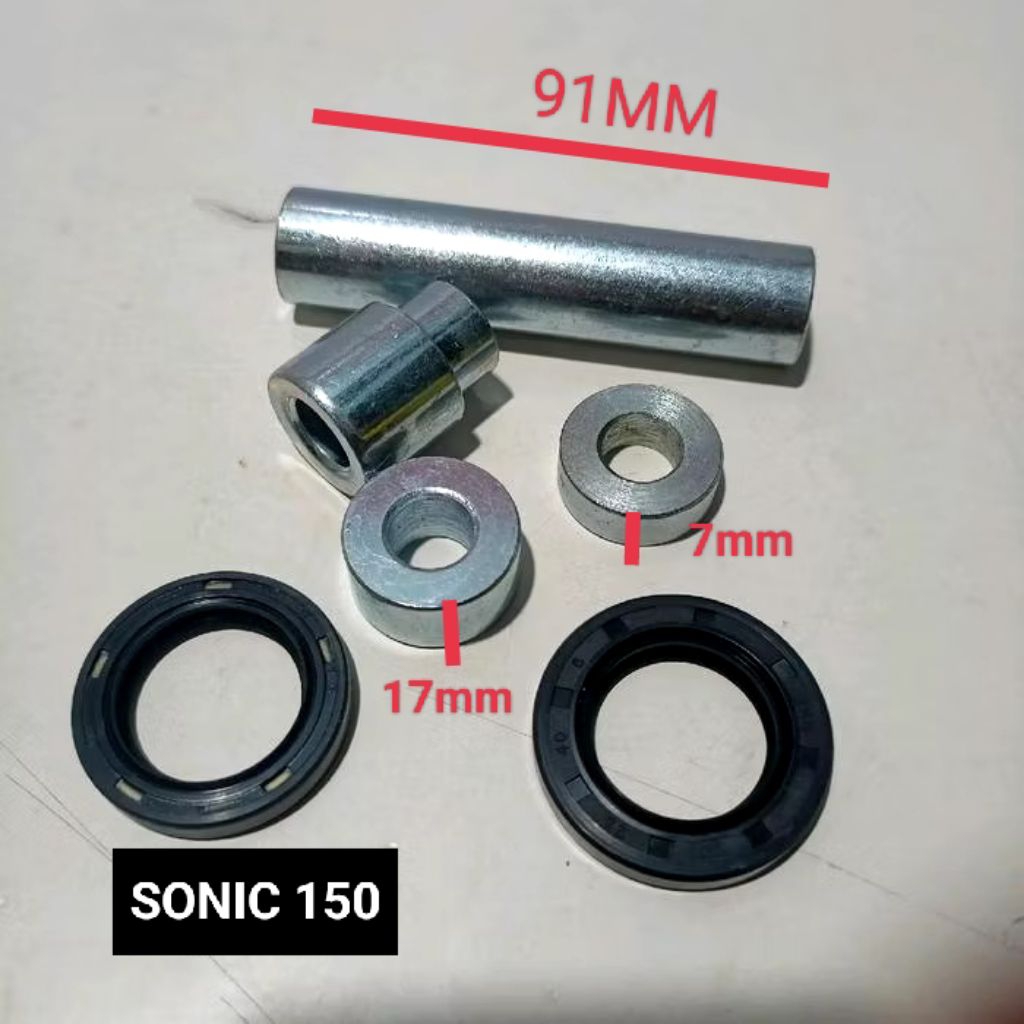 PAKET BOSH RODA BELAKANG SONIC 150 R BOS TROMOL BOSH NAP NEW SONIC 150