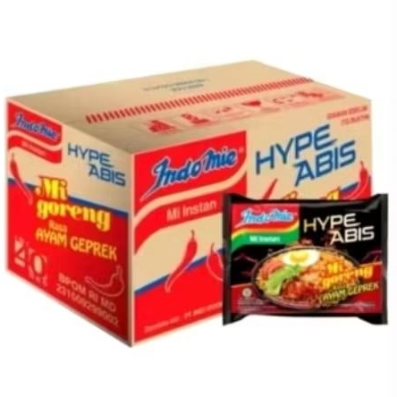 

INDOMIE AYAM GEPREK 1DUS/40PCS