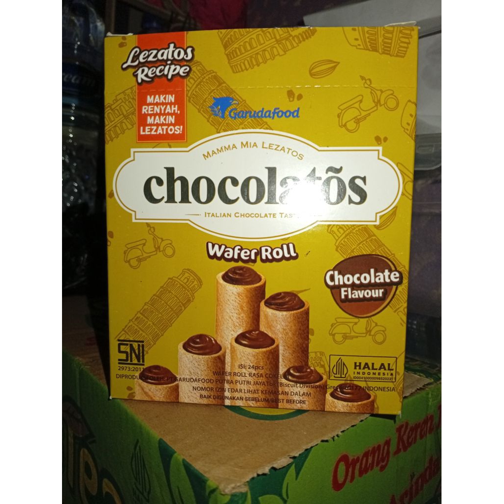 

CHOCOLATOS WAFER ROLL 24's